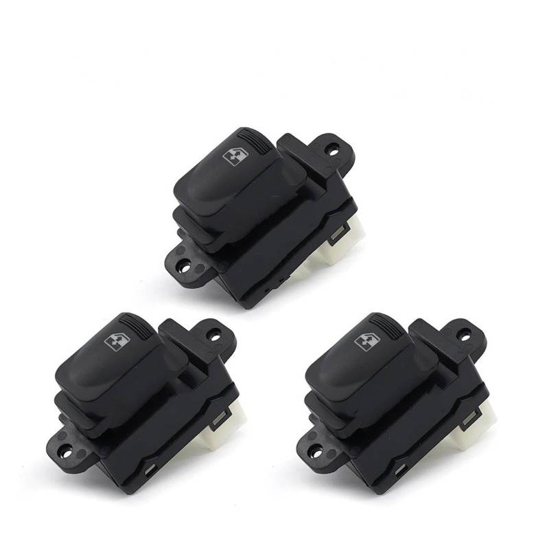 Elektrische Fensterheber 93570-1E110 93580-1E000 Für Accent 2007-2010 Auto Power Fenster Switch Control Lock Heber Glas Taste LHD Set(3 Single Switchs) von EVEKHAHHRB