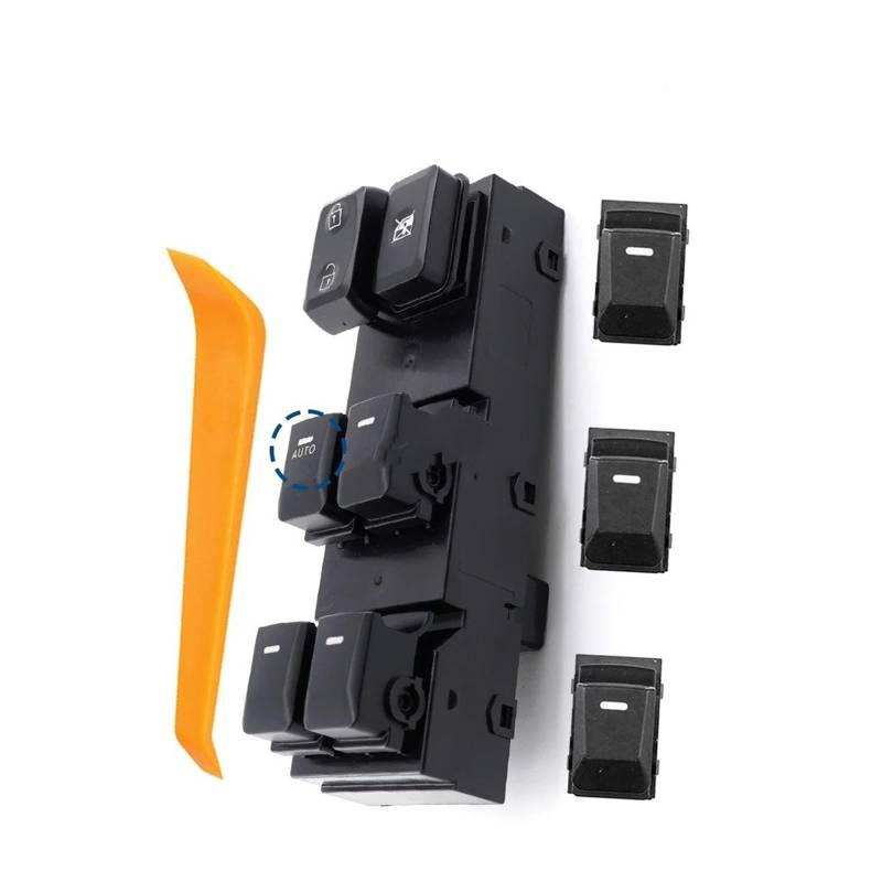 Elektrische Fensterheber 93570-3W450 93570-3W000 93575-1H000 Für Kia Für Sportage 2011-2015 Auto Vorne Links Master Fenster Schalter Taste(Auto Switch Set) von EVEKHAHHRB