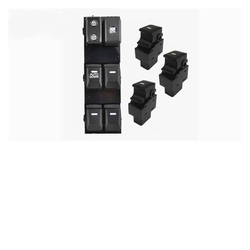 Elektrische Fensterheber Für Kia Für Sportage 2011 2012 2013 2014 2015 Auto Electric Power Master Fensterschalter Tastensatz 93570-3W600WK(Auto Down Set) von EVEKHAHHRB