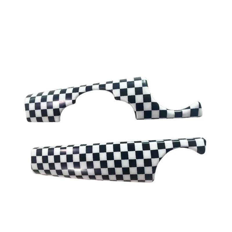 Getriebe Panel Trim Für Cooper R55 R56 R57 R58 R59 Auto Dashboard Center Control Panel Schützen Abdeckung Zubehör Mittelkonsole Frame(Checker) von EVEKHAHHRB