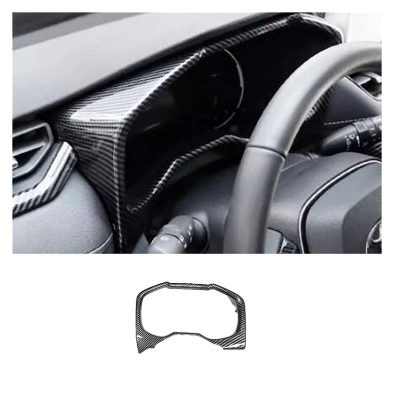 Getriebe Panel Trim Für Für Rav4 2019 2020 2021 2022 2023 Auto Innen Zubehör Konsole Getriebe Shift Panel Fenster Schalter Abdeckung Borte Mittelkonsole Frame(Instrument Cover) von EVEKHAHHRB