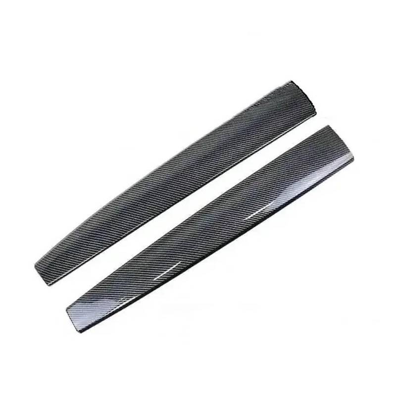 Getriebe Panel Trim Für Tesla Für Modell 3 Für Modell Y Auto Tür Trim Panel Dash Trim Und Dashboard Abdeckung 2019 2020 2021 2022 2023 2024 Mittelkonsole Frame(A Glossy Carbon 2pcs) von EVEKHAHHRB