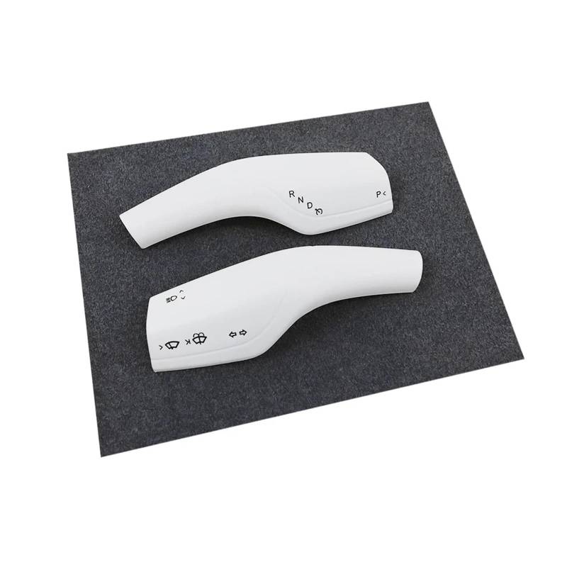Getriebe Panel Trim Für Tesla Modell 3 Für Modell Y 2023 Auto Lenkrad Abdeckung Panel Trim Rahmen Schaltknauf Abdeckung Innen Aufkleber Mittelkonsole Frame(Gear Shift Cover) von EVEKHAHHRB