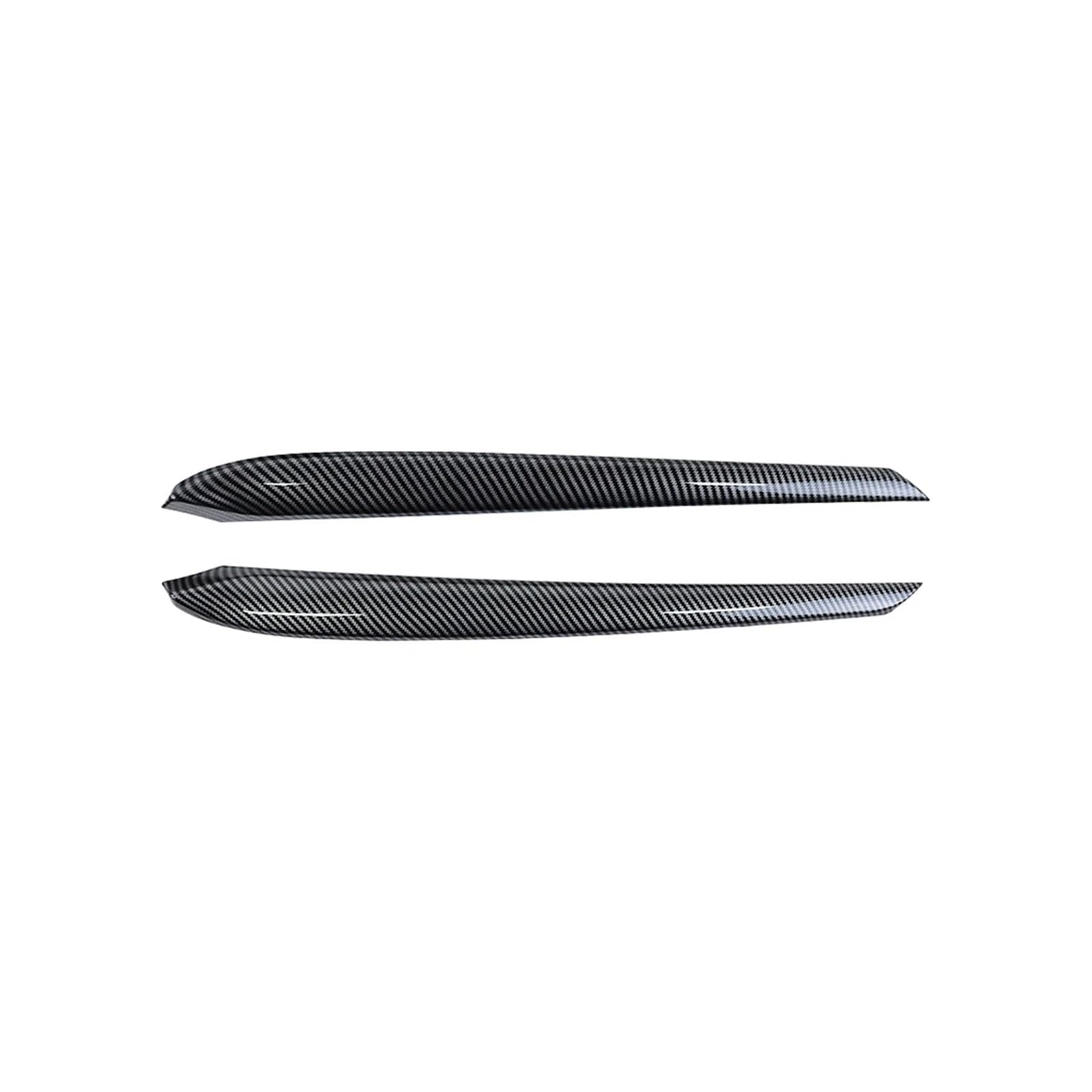 Getriebe Panel Trim Für Tesla Modell Y/3 2019 2020 2021 2022 2023 Auto Mittelkonsole Armaturenbrett Abdeckung/Türverkleidung Streifen Abdeckung Dekoration Aufkleber Mittelkonsole Frame(Gloss 2 Set) von EVEKHAHHRB