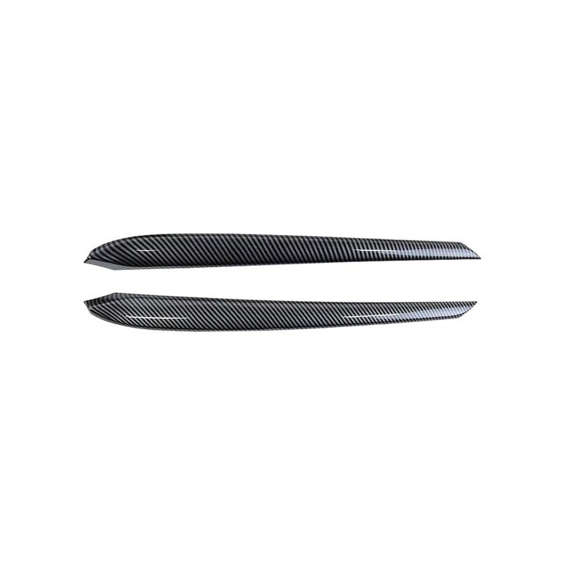 Getriebe Panel Trim Für Tesla Modell Y/3 2019 2020 2021 2022 2023 Auto Mittelkonsole Armaturenbrett Abdeckung/Türverkleidung Streifen Abdeckung Dekoration Aufkleber Mittelkonsole Frame(Gloss 2 Set) von EVEKHAHHRB