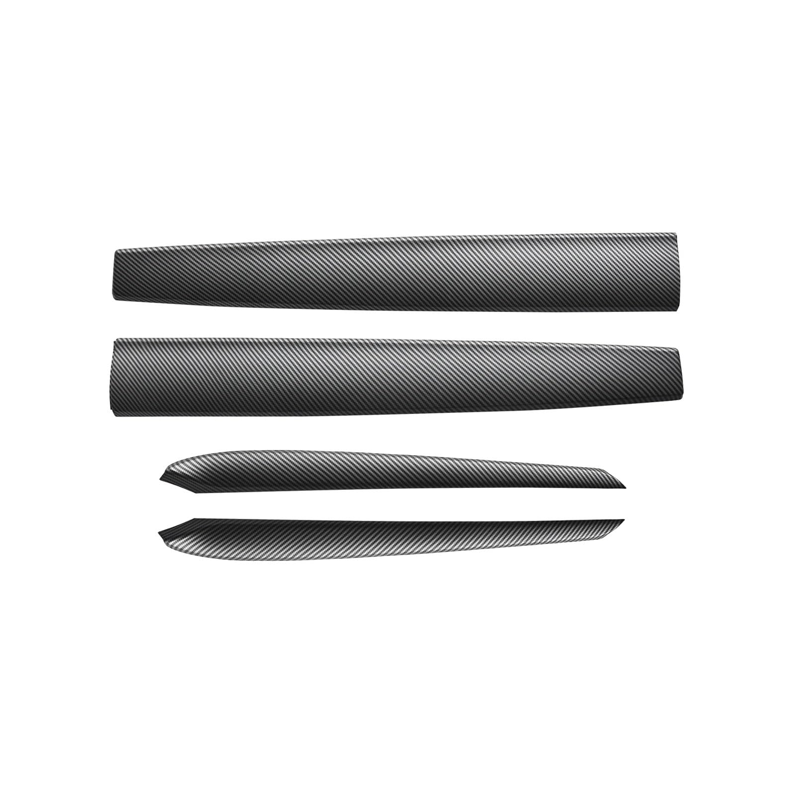 Getriebe Panel Trim Für Tesla Modell Y/3 2019 2020 2021 2022 2023 Auto Mittelkonsole Armaturenbrett Abdeckung/Türverkleidung Streifen Abdeckung Dekoration Aufkleber Mittelkonsole Frame(Matte 4 Set) von EVEKHAHHRB