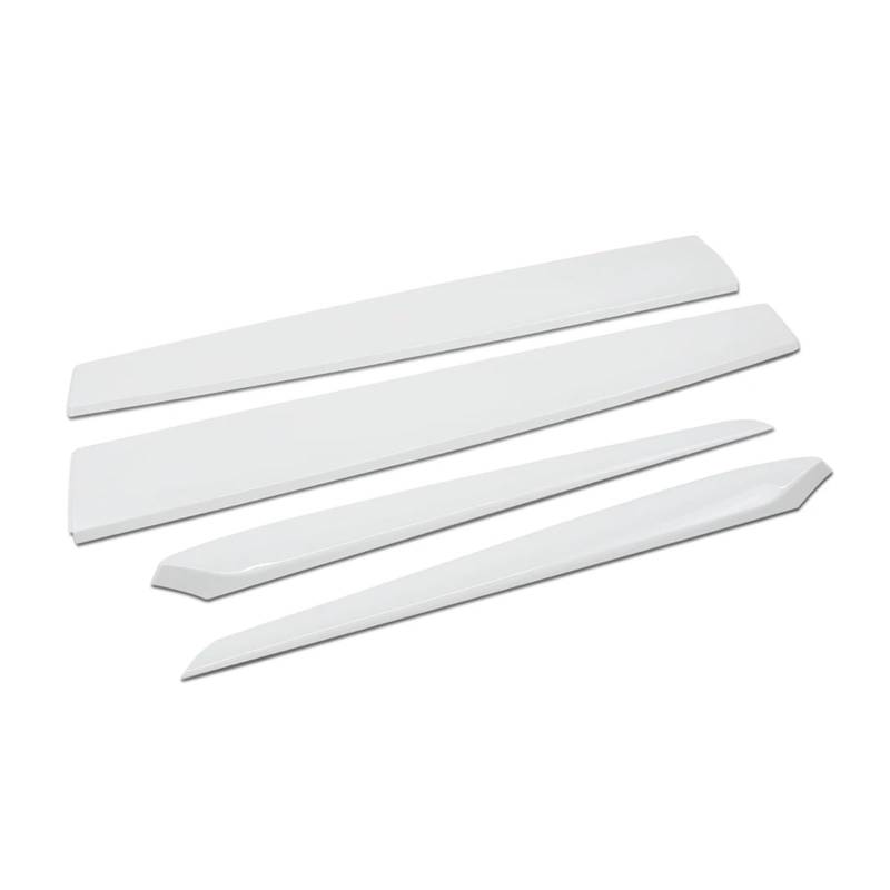 Getriebe Panel Trim Für Tesla Modell Y/3 2019 2020 2021 2022 2023 Auto Mittelkonsole Armaturenbrett Abdeckung/Türverkleidung Streifen Abdeckung Dekoration Aufkleber Mittelkonsole Frame(Matte White 4 s von EVEKHAHHRB