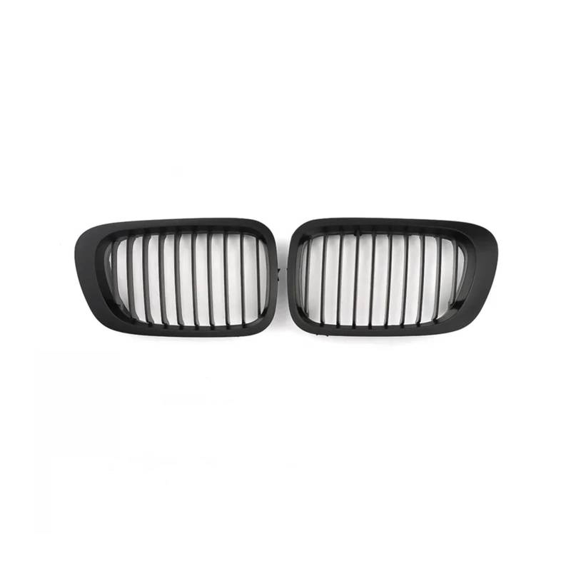 Haubengrill Für 3Serie E46 1999-2003 Auto Frontstoßstange Haubengrills Nierengrill ABS Mattschwarz Kühlergrill Vorne von EVEKHAHHRB