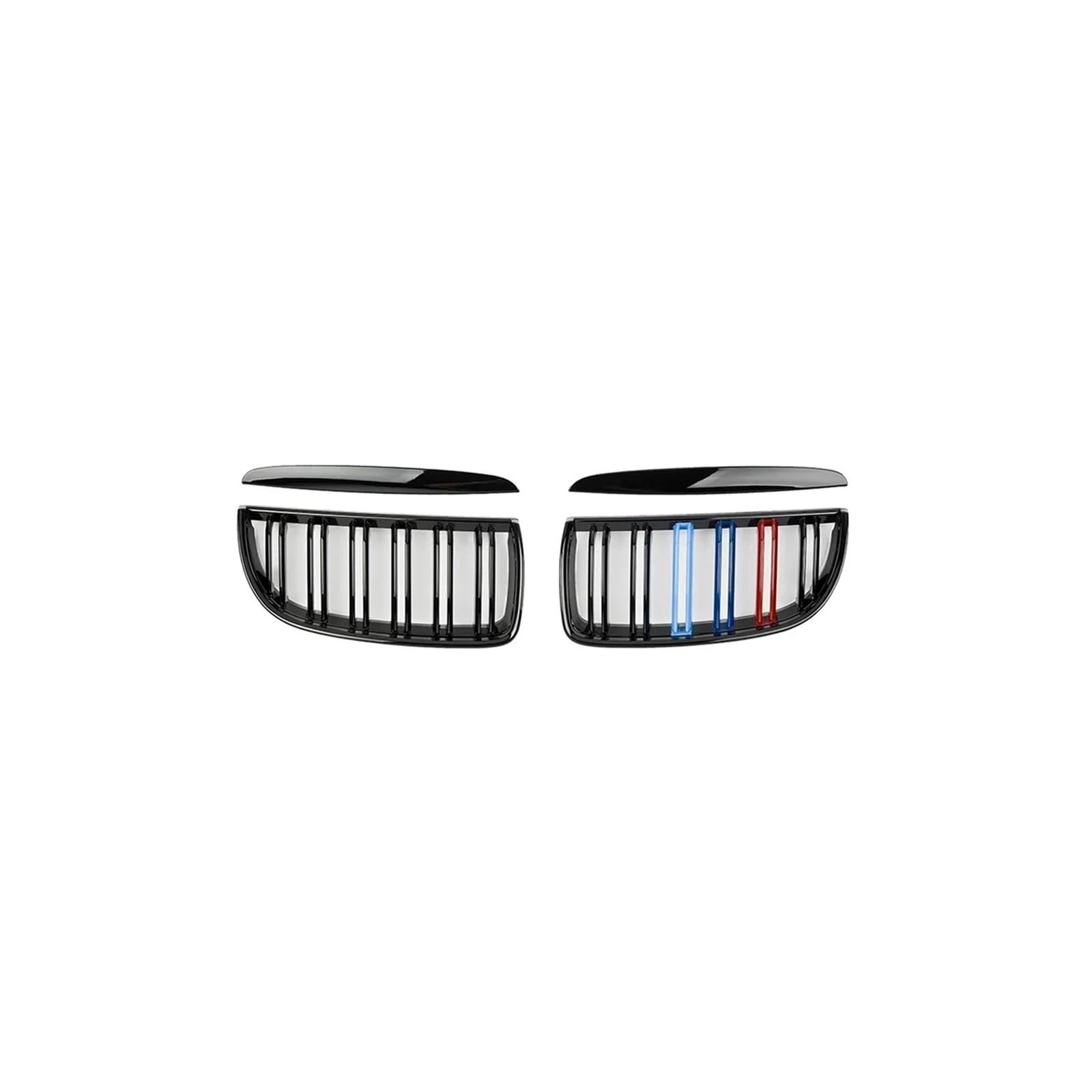 Haubengrill Für 3Serie E90 E91 323I 328I 335I 330I 325I 2005-2008 Auto Front Nierengrill Schwarz Glänzend Kühlergrill Vorne(3-Color) von EVEKHAHHRB