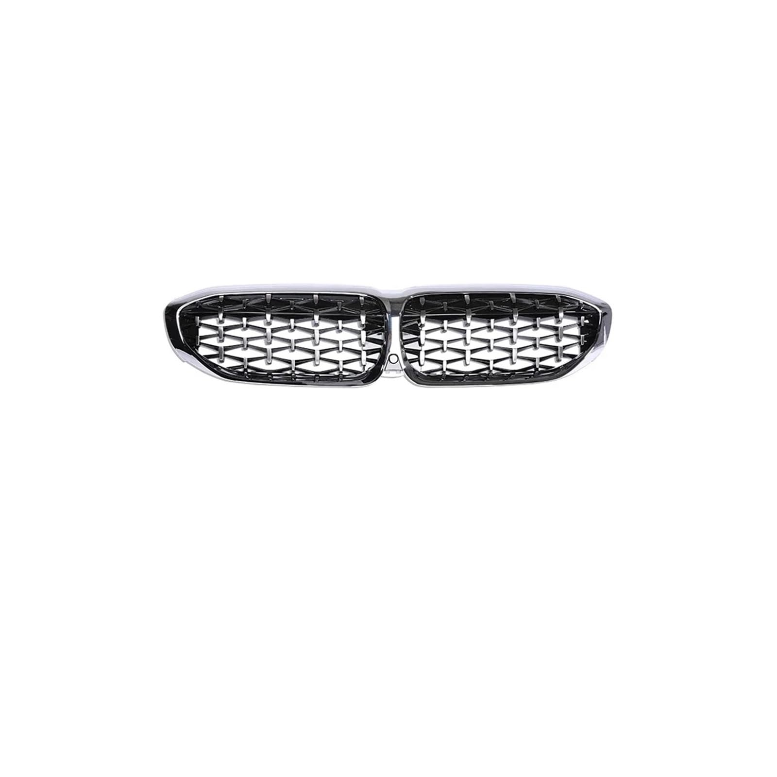Haubengrill Für 3er-Serie G20 G21 G28 316i 318i 320i 2019–2023 Front Nierenstoßstange Carbon Grills Glanz Schwarz Kühlergrill Vorne(All Chrome Diamond) von EVEKHAHHRB