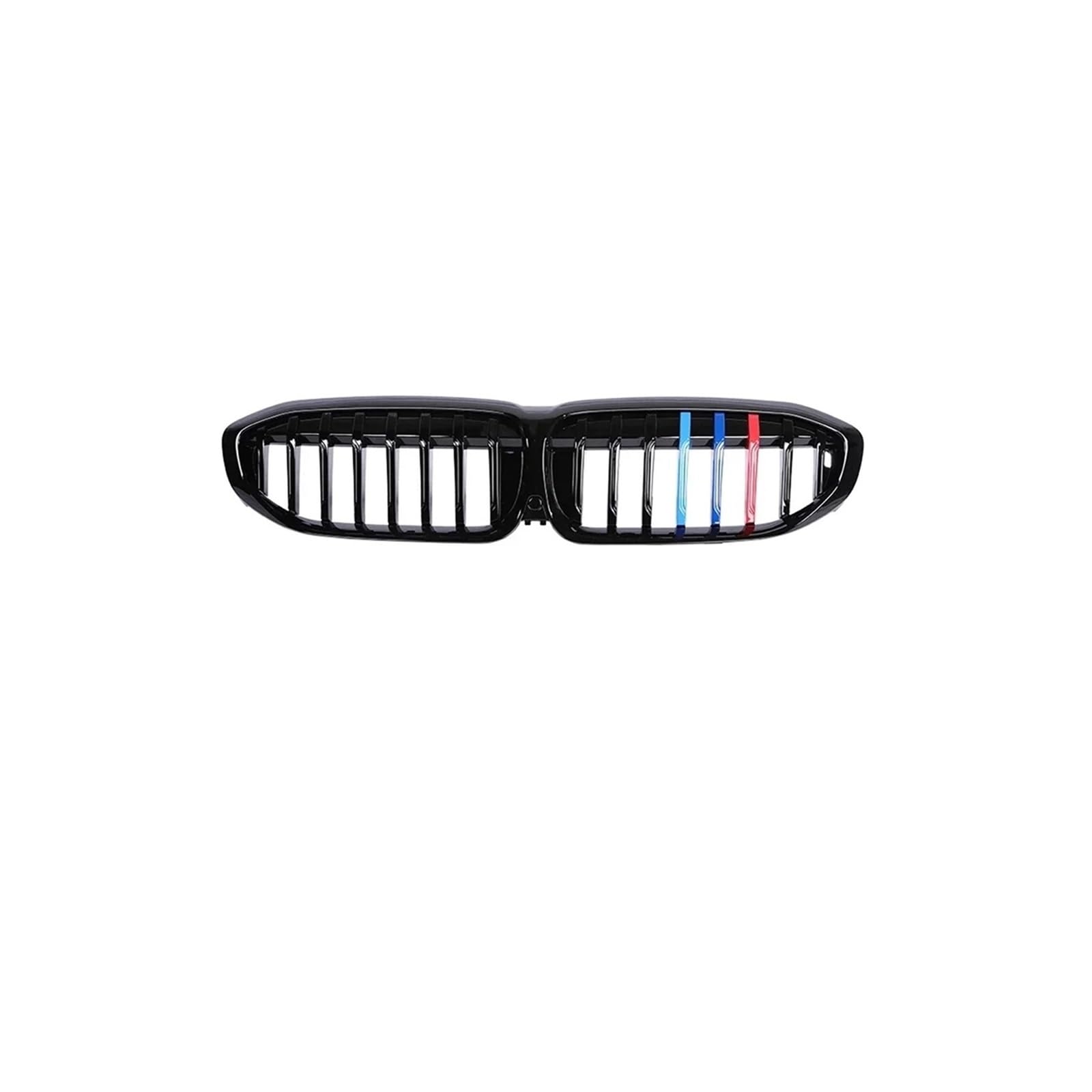 Haubengrill Für 3er-Serie G20 G21 G28 316i 318i 320i 2019–2023 Front Nierenstoßstange Carbon Grills Glanz Schwarz Kühlergrill Vorne(Single 3 Style) von EVEKHAHHRB