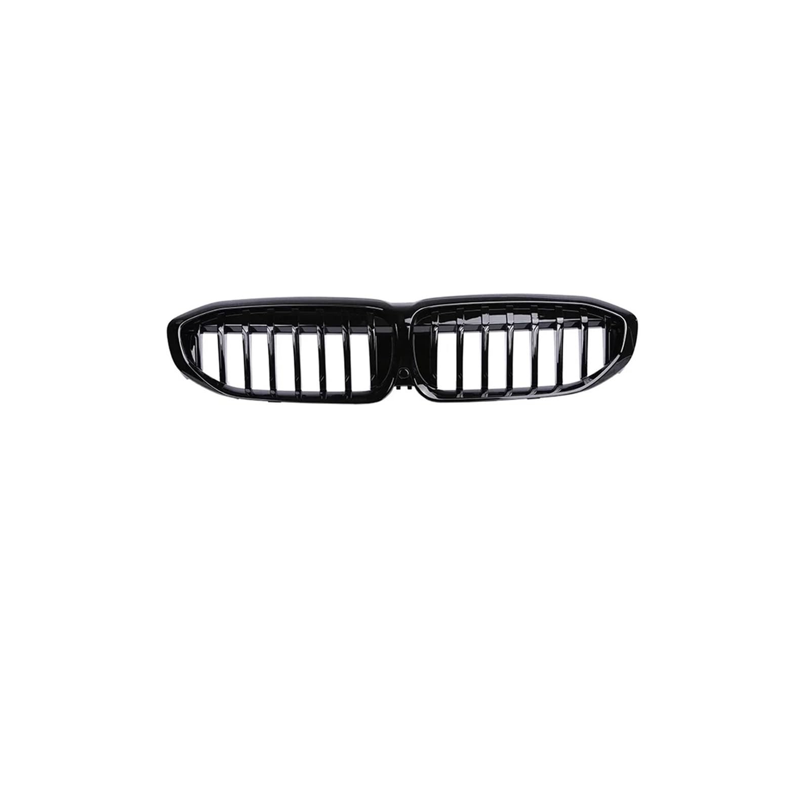 Haubengrill Für 3er-Serie G20 G21 G28 316i 318i 320i 2019–2023 Front Nierenstoßstange Carbon Grills Glanz Schwarz Kühlergrill Vorne(Single Glossy Black) von EVEKHAHHRB