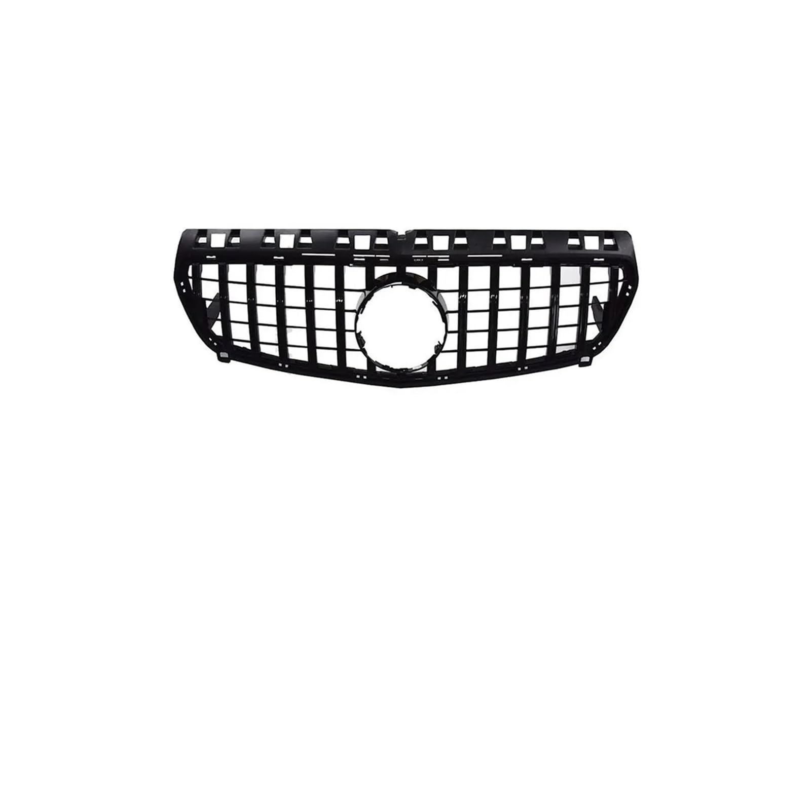 Haubengrill Für A W176 A45 A260 A180 A200 2013-2018 Center Front Inlet Grille Racing Haube Grill Kühlergrill Vorne(13-15 G Black) von EVEKHAHHRB