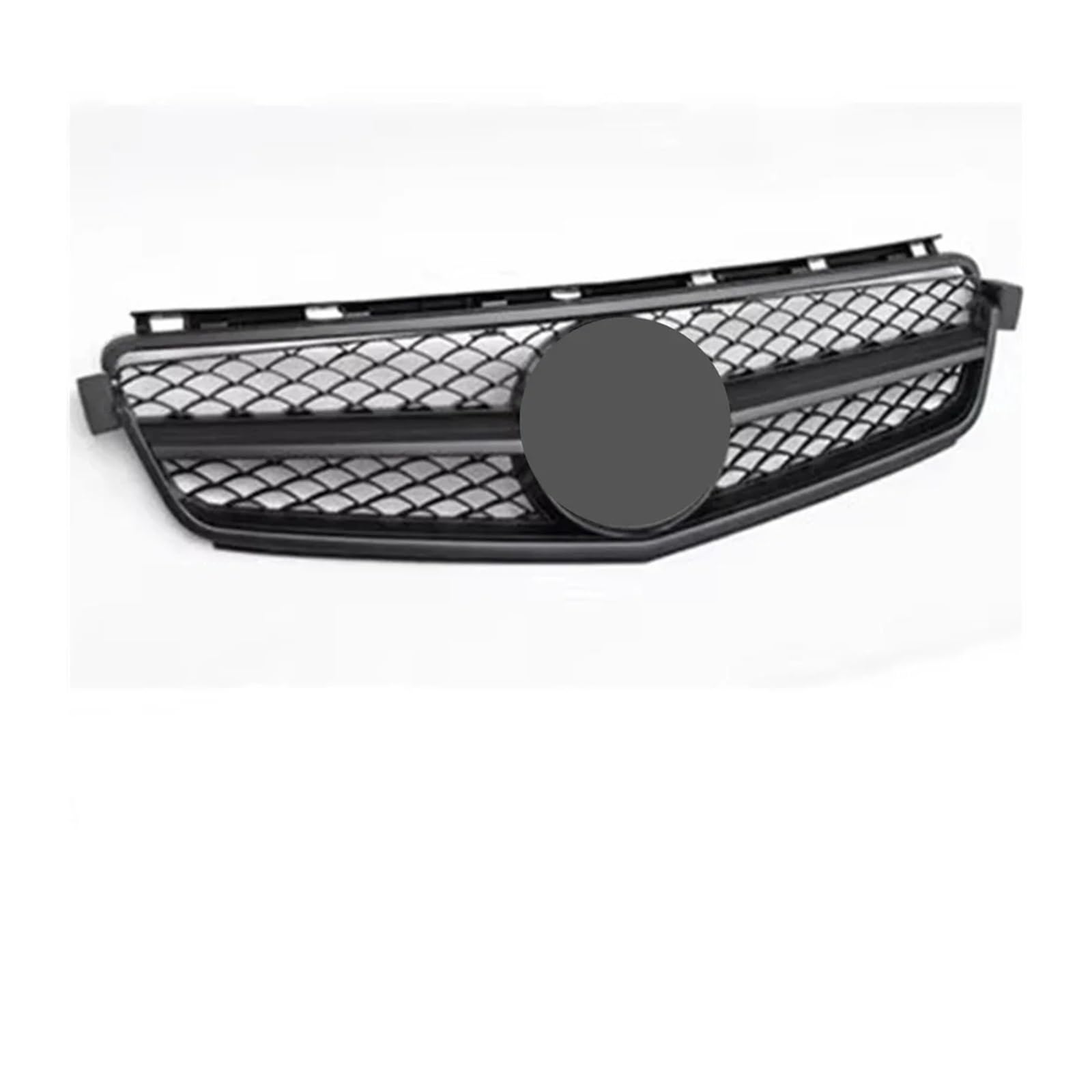 Haubengrill Für C-Klasse W204 C63 2007-2013 Auto Frontstoßstange Kühlergrill Racing Grill Kühlergrill Vorne(07-11 C) von EVEKHAHHRB