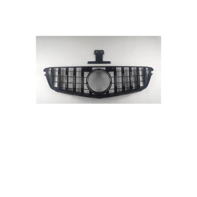 Haubengrill Für C W204 C43 C180 C200 C250 C300 2007-2014 Auto Front Stoßstange Kühlergrill Haube Grill Kühlergrill Vorne(G Glossy Black) von EVEKHAHHRB