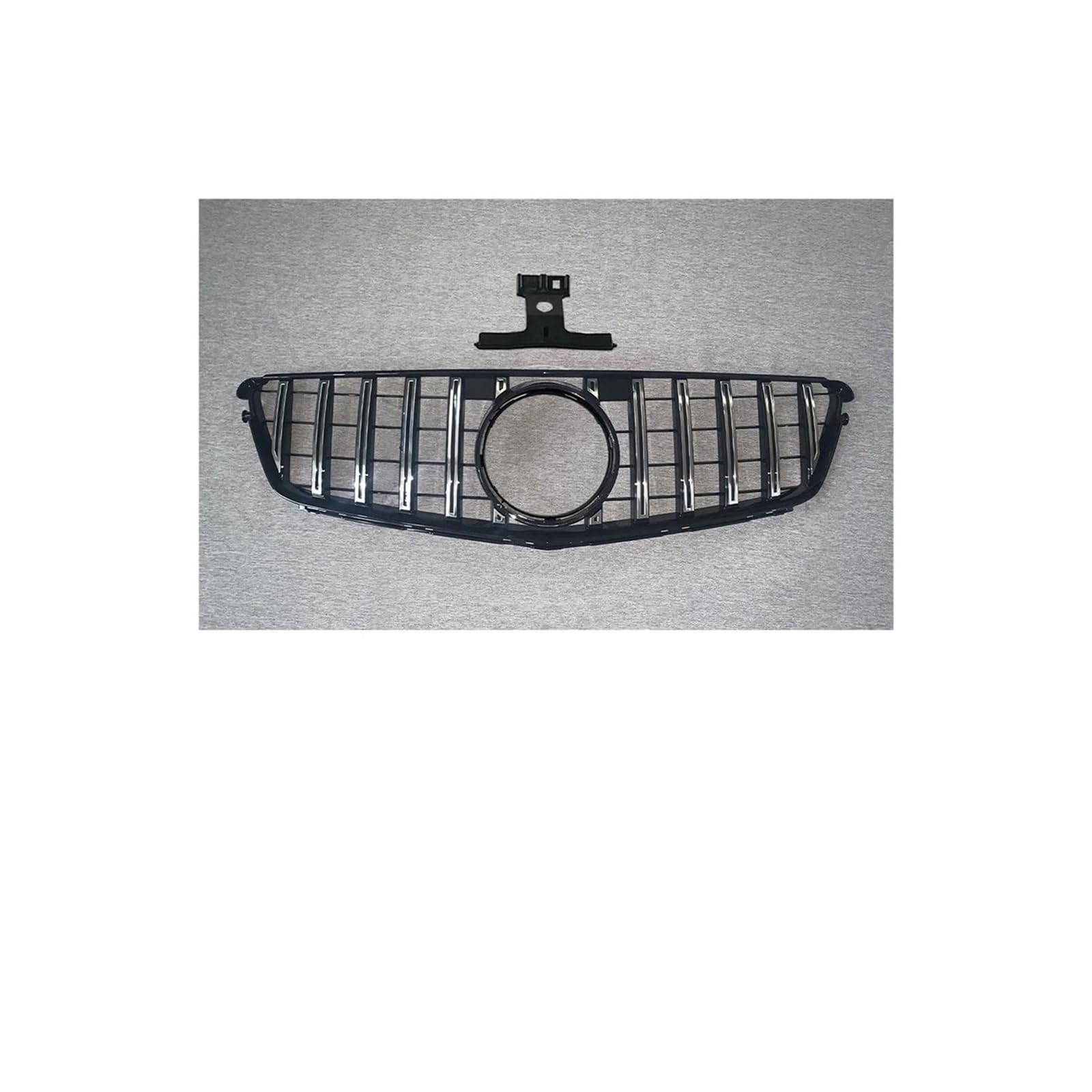 Haubengrill Für C W204 C43 C180 C200 C250 C300 2007-2014 Auto Front Stoßstange Kühlergrill Haube Grill Kühlergrill Vorne(G Silvery) von EVEKHAHHRB