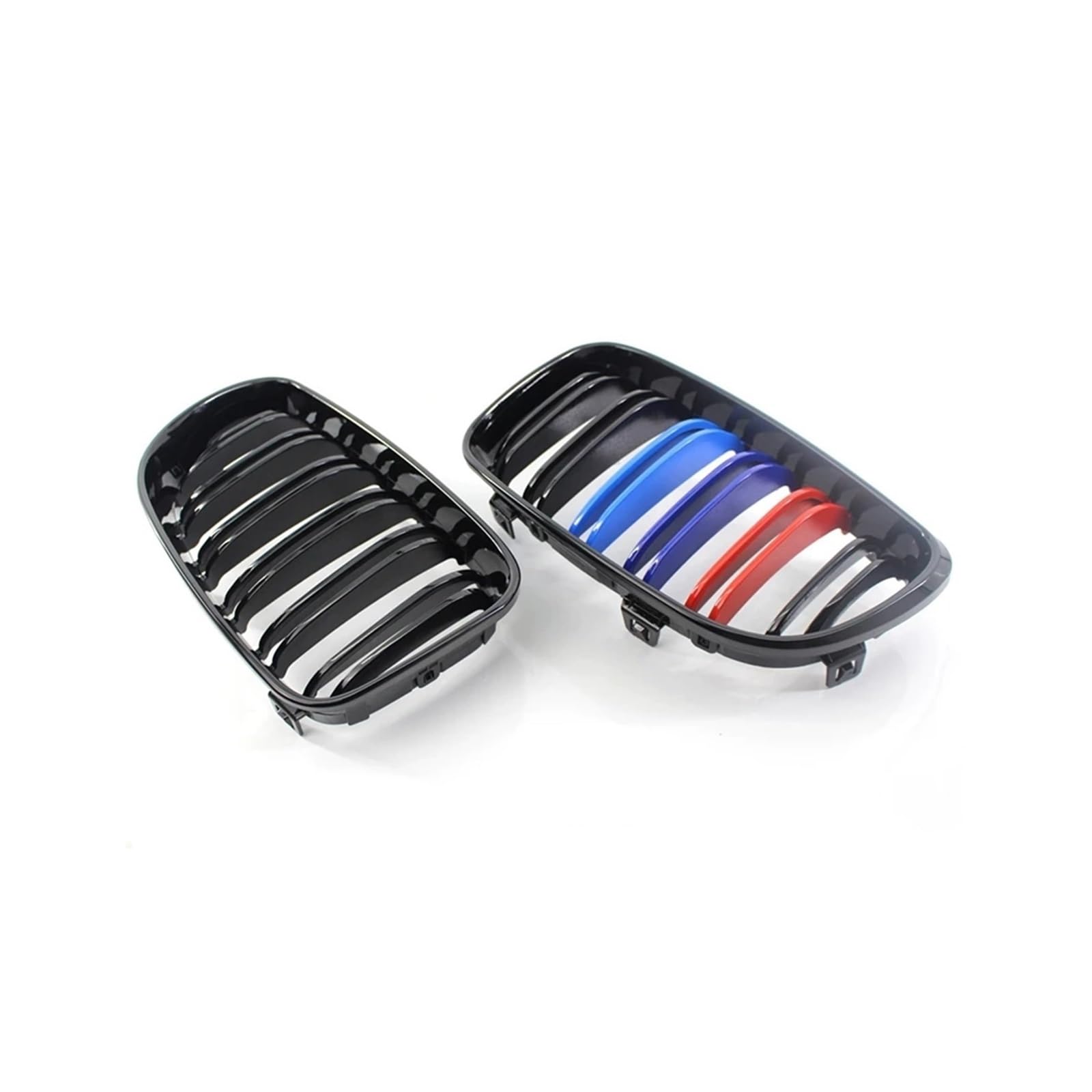 Haubengrill Für E81 E87 E82 E88 120I 128I 130I 135I 2004-2011 Auto Front Niere Haube Stoßstange Kühler Grill Kühlergrill Vorne(A Gloss Black) von EVEKHAHHRB