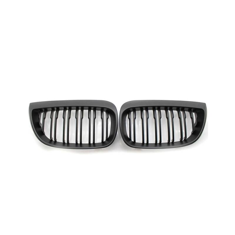 Haubengrill Für E81 E87 E82 E88 120I 128I 130I 135I 2004-2011 Auto Front Niere Haube Stoßstange Kühler Grill Kühlergrill Vorne(E Matte Black) von EVEKHAHHRB