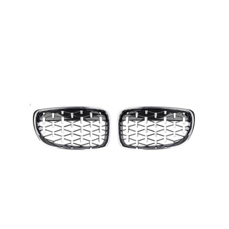 Haubengrill Für E81 E87 E82 E88 120I 128I 130I 135I 2004-2011 Auto Front Niere Haube Stoßstange Kühler Grill Kühlergrill Vorne(H) von EVEKHAHHRB