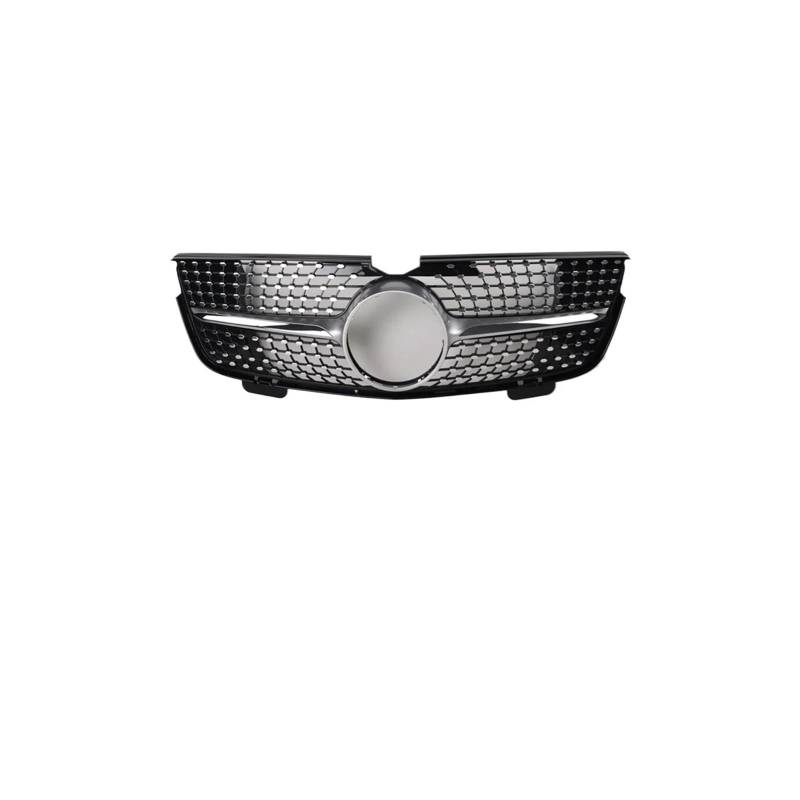 Haubengrill Für GL Für Klasse X164 GL320 GL350 GL450 GL500 GL550 2007-2012 Front Upper Bumper Center Grille Kühler Kühlergrill Vorne(Black1) von EVEKHAHHRB