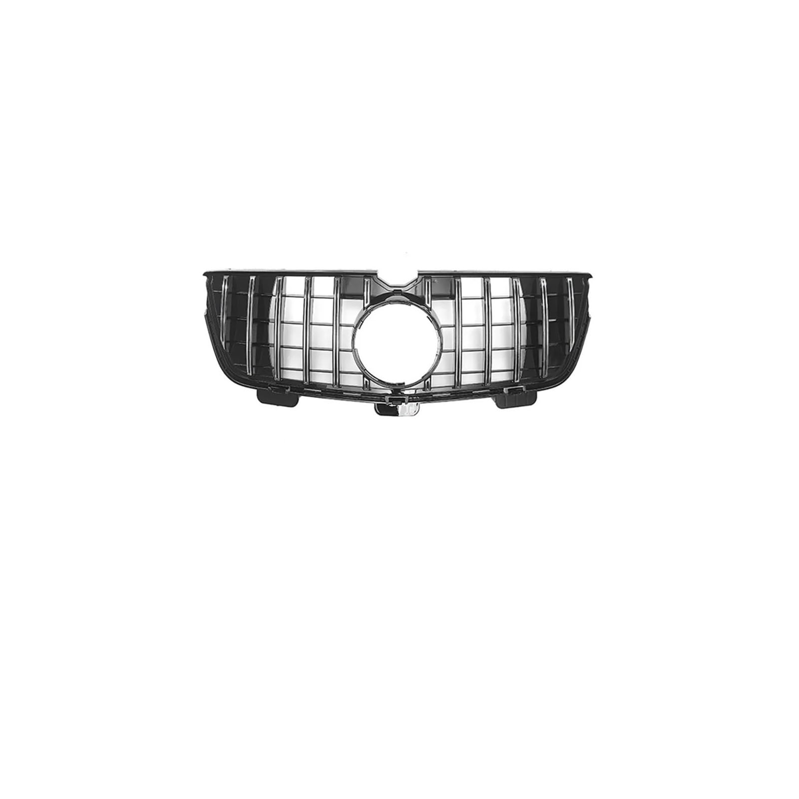 Haubengrill Für GL Für Klasse X164 GL320 GL350 GL450 GL500 GL550 2007-2012 Front Upper Bumper Center Grille Kühler Kühlergrill Vorne(Black2) von EVEKHAHHRB