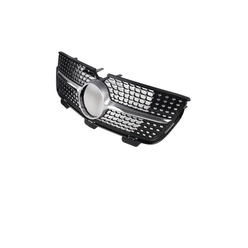 Haubengrill Für GL Für Klasse X164 GL320 GL350 GL450 GL500 GL550 2007-2012 Front Upper Bumper Center Grille Kühler Kühlergrill Vorne(Black3) von EVEKHAHHRB