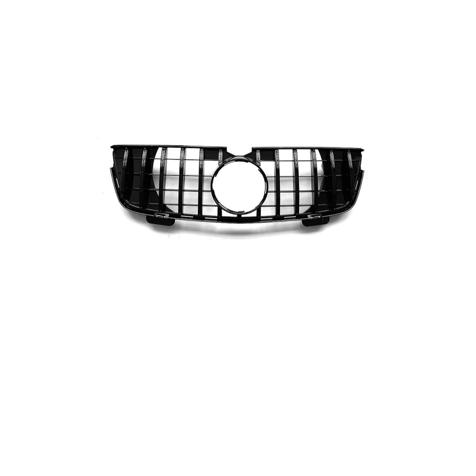 Haubengrill Für GL Für Klasse X164 GL320 GL350 GL450 GL500 GL550 2007-2012 Front Upper Bumper Center Grille Kühler Kühlergrill Vorne(Silver) von EVEKHAHHRB