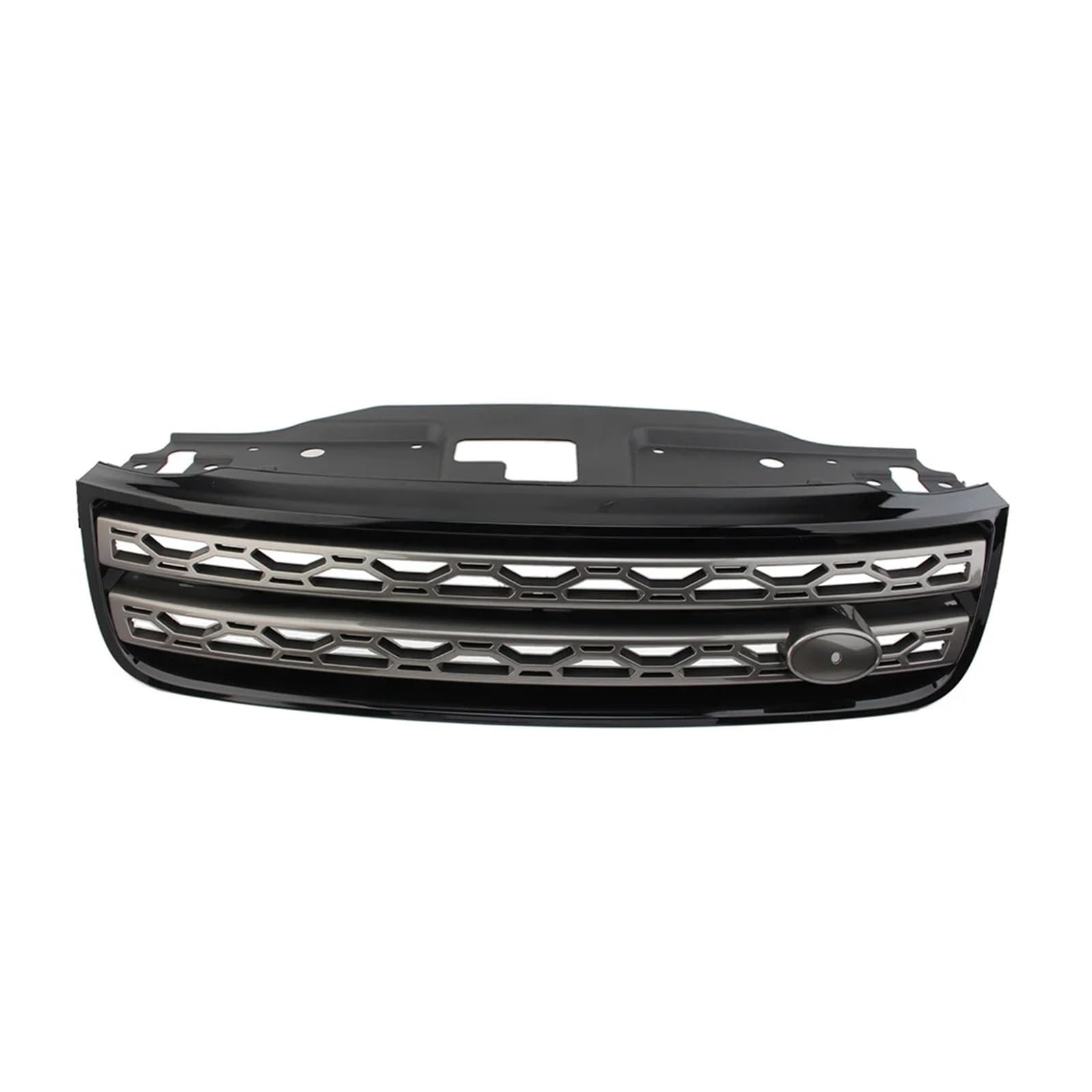 Haubengrill Für Land Für Rover Für Discovery 5 2017-2021 Auto Front Stoßstange Grill Lufteinlass Kühler Kühlergrill Vorne(Bright Gray) von EVEKHAHHRB