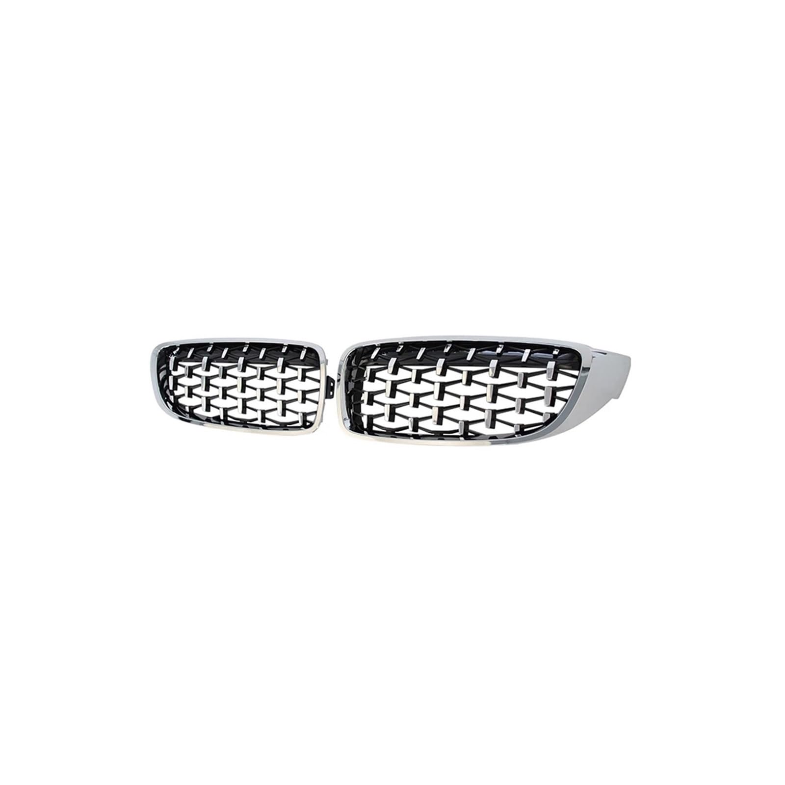 Haubengrill Für M3 Für M4 F32 F33 F36 F80 F82 2012-2018 Auto Frontstoßstangengrill Autogrills Renngrill Kühlergrill Vorne(Silver) von EVEKHAHHRB