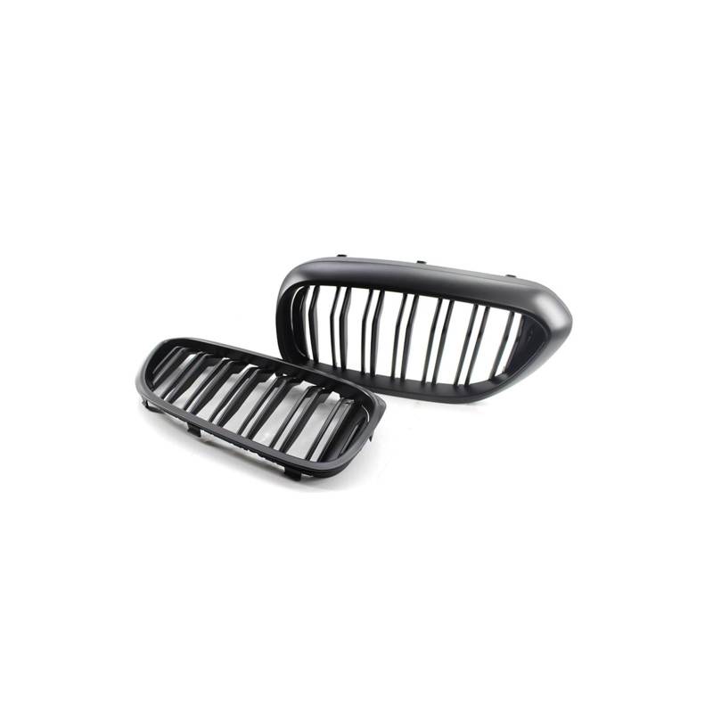 Haubengrill Für M5 G30 G31 520i 530i 540i 2017-2020 Auto Front Stoßstange Racing Grille Glänzend Schwarz Grille Kühlergrill Vorne(Matte Black) von EVEKHAHHRB