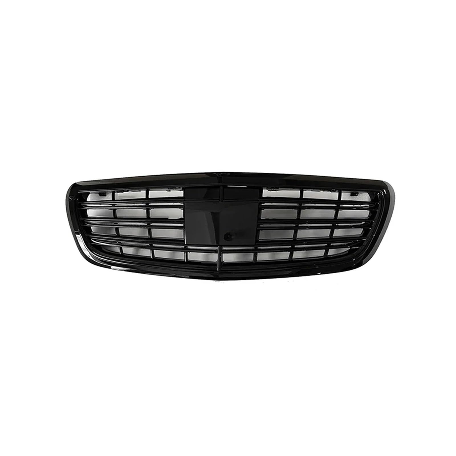 Haubengrill Für S-Klasse W222 S320 S400 S350 S500 S450 S600 2014-2019 Frontstoßstangengrill Haube ABS Grills Kühlergrill Vorne(Black) von EVEKHAHHRB