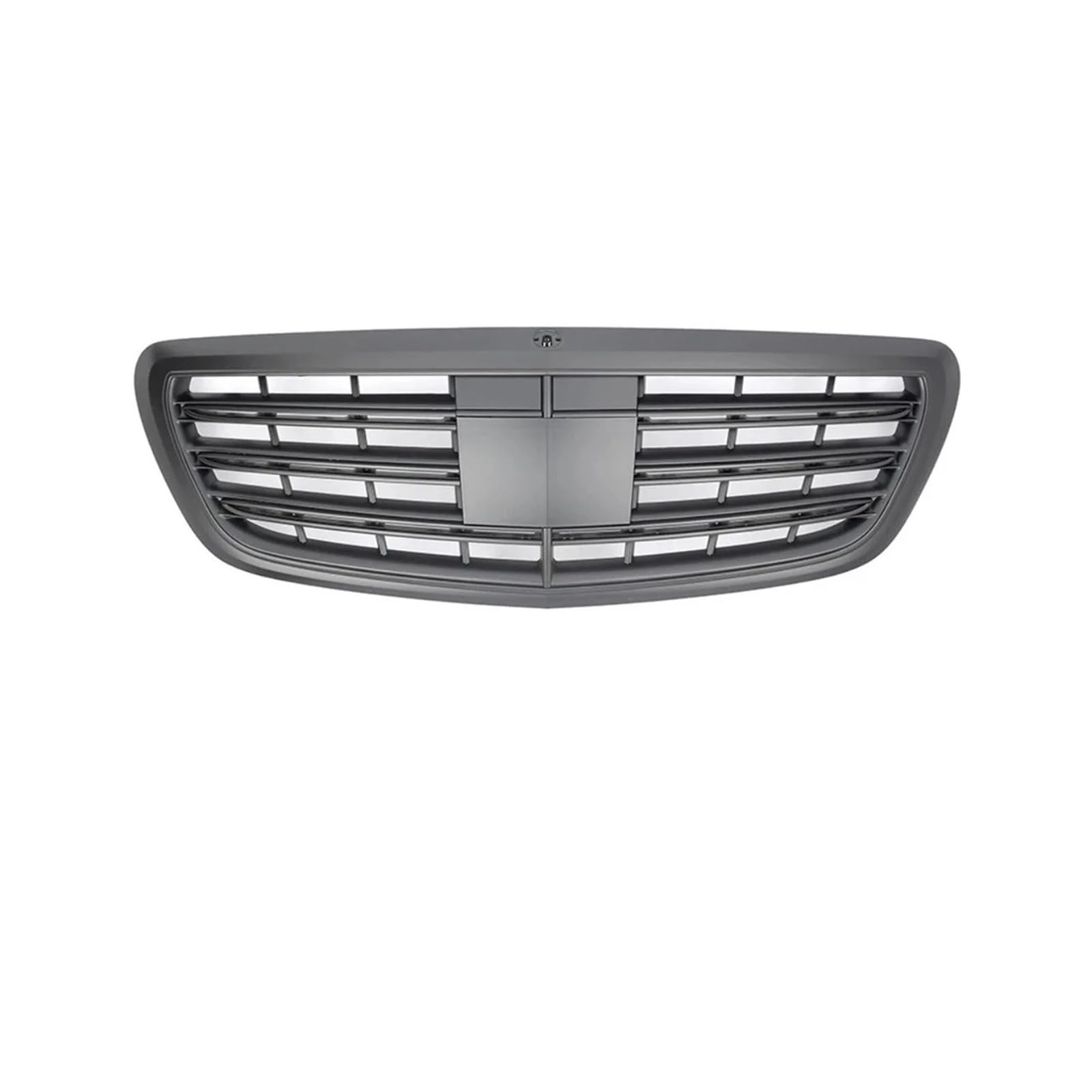 Haubengrill Für S-klasse W222 S500 S550 S600 2014-2020 Auto Front Einlass Grill Stoßstange Kühler Gitter Kühlergrill Vorne(Matte Black) von EVEKHAHHRB