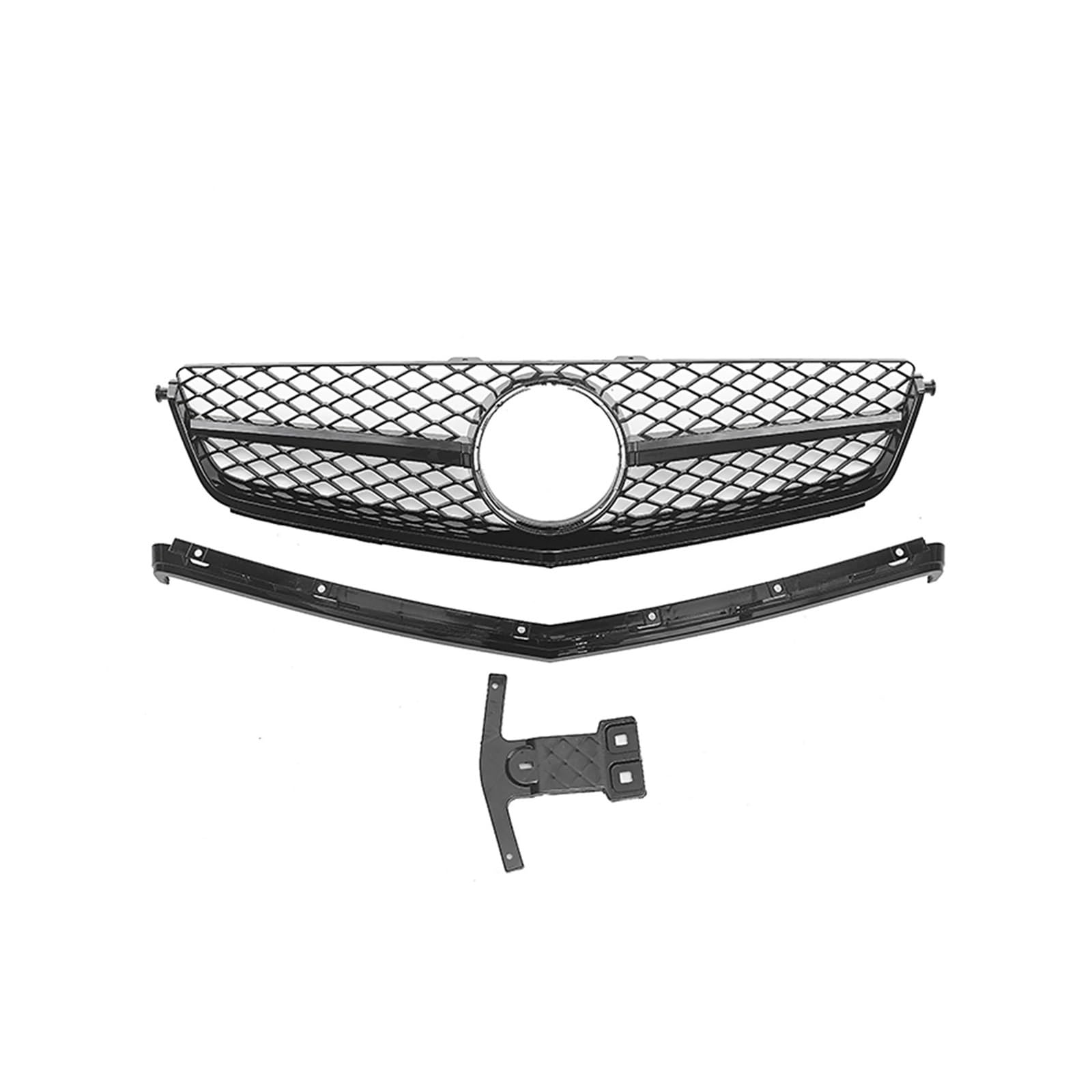 Haubengrill Für W204 C-Klasse C63 Für AMG 2008-2011 Kühlergrill Auto Stoßstange Haube Mesh Grid Mit Rahmen Bar Kühlergrill Vorne Haubengrill Für W204 C-Klasse C63 Für AMG 2008-2011 Kühlergrill Auto Stoßstange Haube Mesh Grid Mit Rahmen Bar Kühlergrill Vorne von EVEKHAHHRB