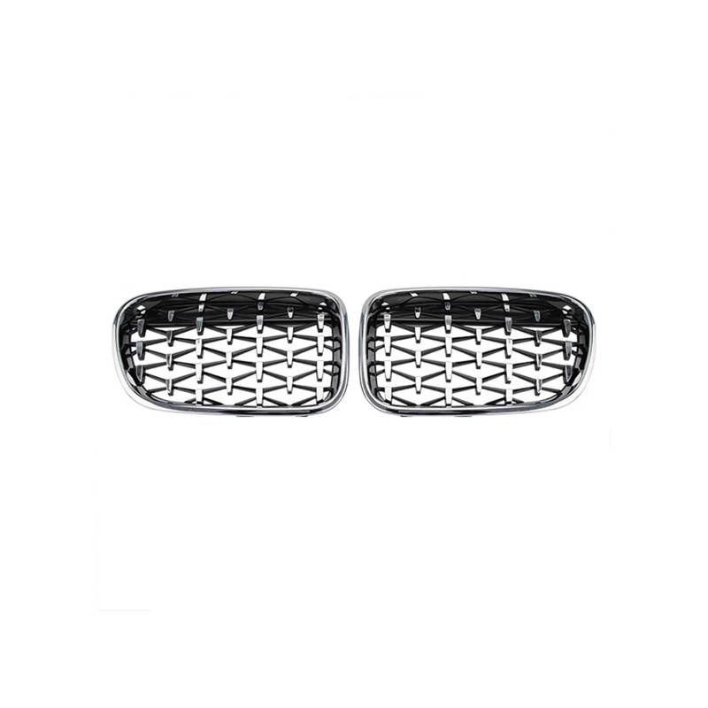 Haubengrill Für X3 Für X4 F25 F26 2010-2017 Auto Front Nierengrill Haube Frontstoßstange Kühlergrill Kühlergrill Vorne(K) von EVEKHAHHRB