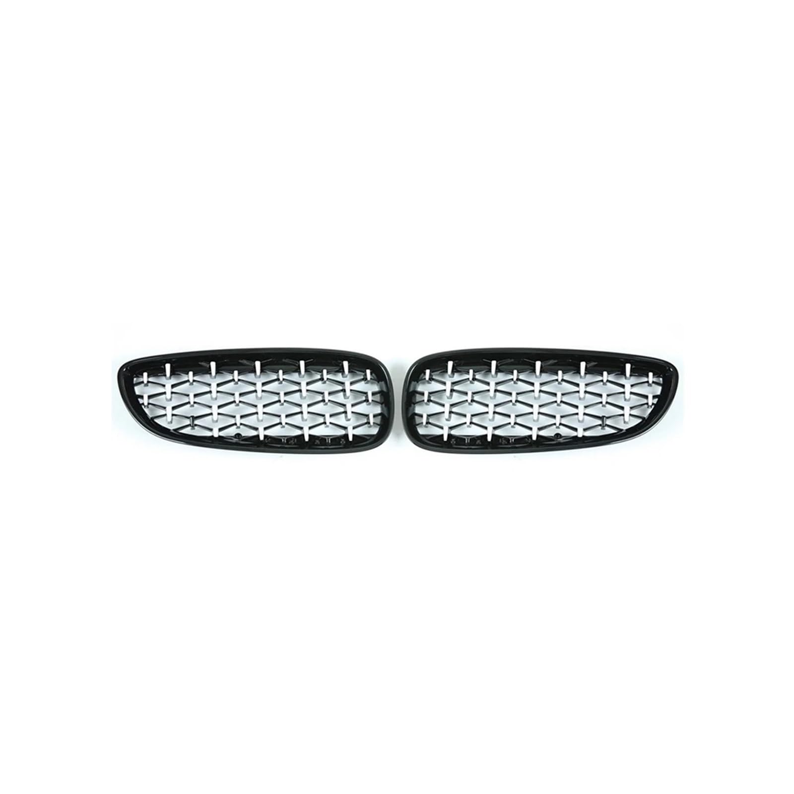 Haubengrill Für Z4 E89 2009 2010 2011 2012 2013 2014 2015 2016 Auto Front Kühlergrill Niere Kühlergrill Stoßstange Kühlergrill Vorne(C Black and Silver) von EVEKHAHHRB