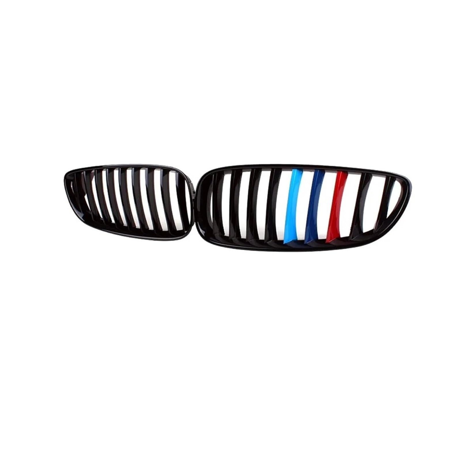 Haubengrill Für Z4 E89 2009-2016 Auto Front Stoßstange Mesh Grill Glänzend Schwarz Kühlergrill Vorne(1 Slat M Color) von EVEKHAHHRB