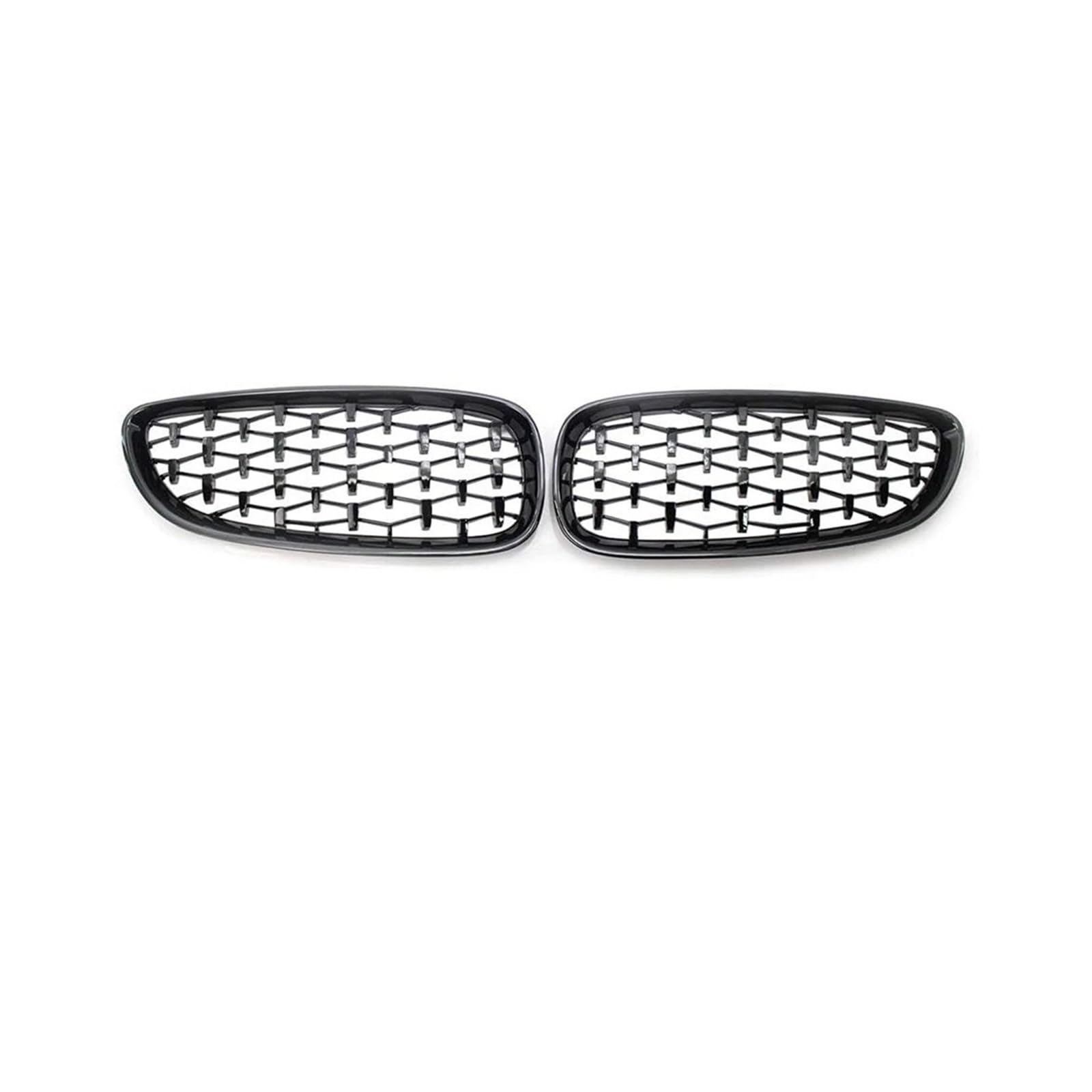 Haubengrill Für Z4 E89 2009-2016 Auto Front Stoßstange Mesh Grill Glänzend Schwarz Kühlergrill Vorne(Diamond Black) von EVEKHAHHRB