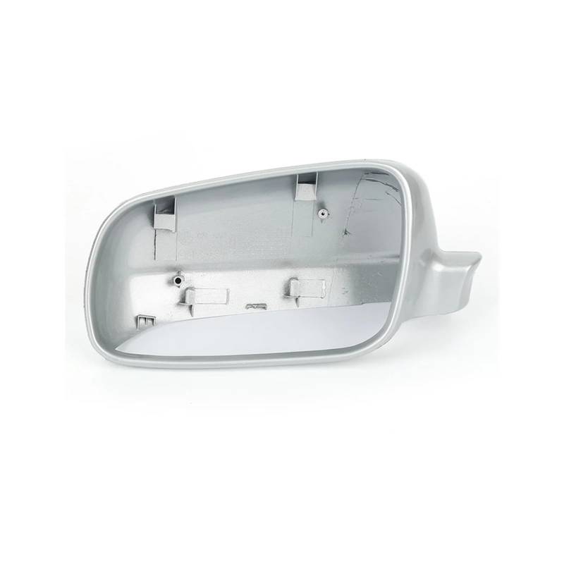 Rückspiegel Abdeckung 1 STÜCKE Für Golf Für Bora Für Polo Für Jetta MK4 1996-2004 Auto Spiegelabdeckung Gehäusekappe ABS Spiegelkappe(Silver Left) von EVEKHAHHRB