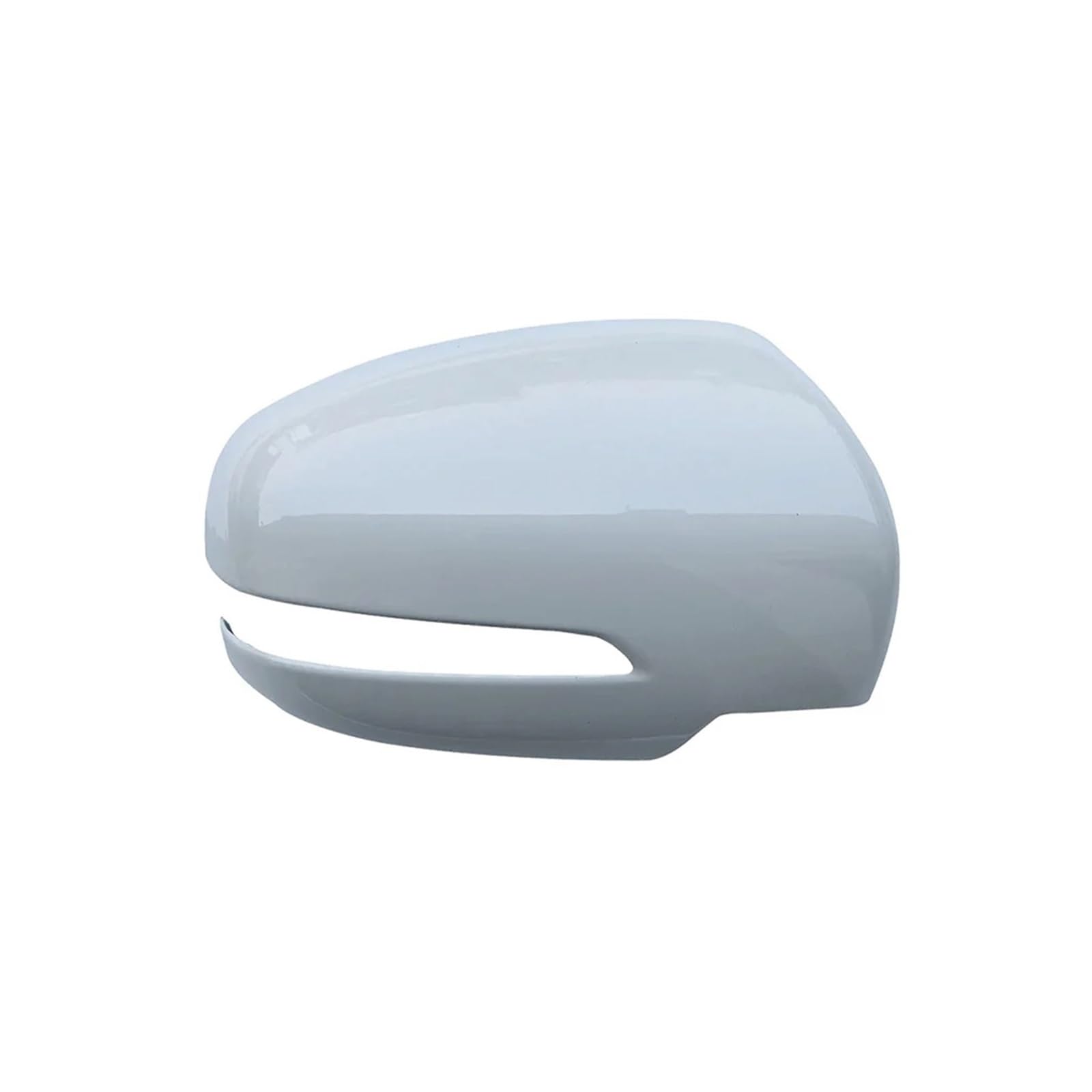 Rückspiegel Abdeckung 1Pcs Für Suzuki Für Vitara Dritte Generation Auto Tür Spiegel Abdeckung Chrom Spiegelkappe(White Right) von EVEKHAHHRB