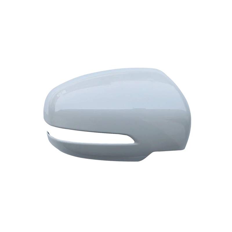 Rückspiegel Abdeckung 1Pcs Für Suzuki Für Vitara Dritte Generation Auto Tür Spiegel Abdeckung Chrom Spiegelkappe(White Right) von EVEKHAHHRB