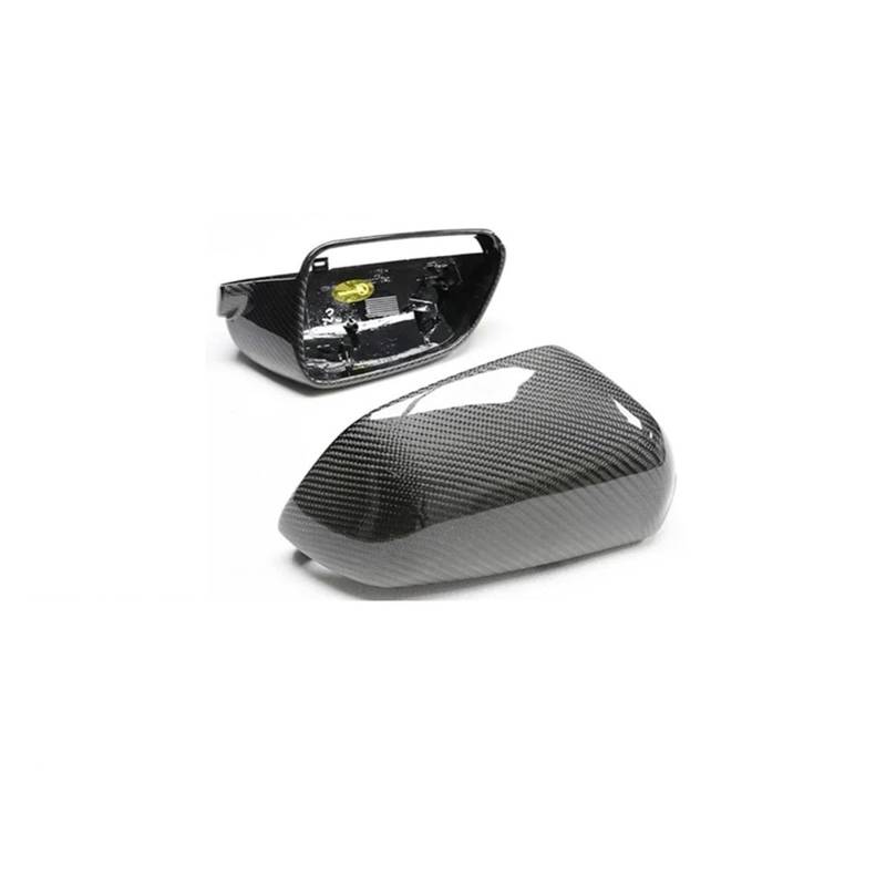 Rückspiegel Abdeckung 2 PCS Für Polo Mk4 Für Octavia 2006-2010 Auto Rückspiegel Abdeckung Carbon Spiegelkappe von EVEKHAHHRB