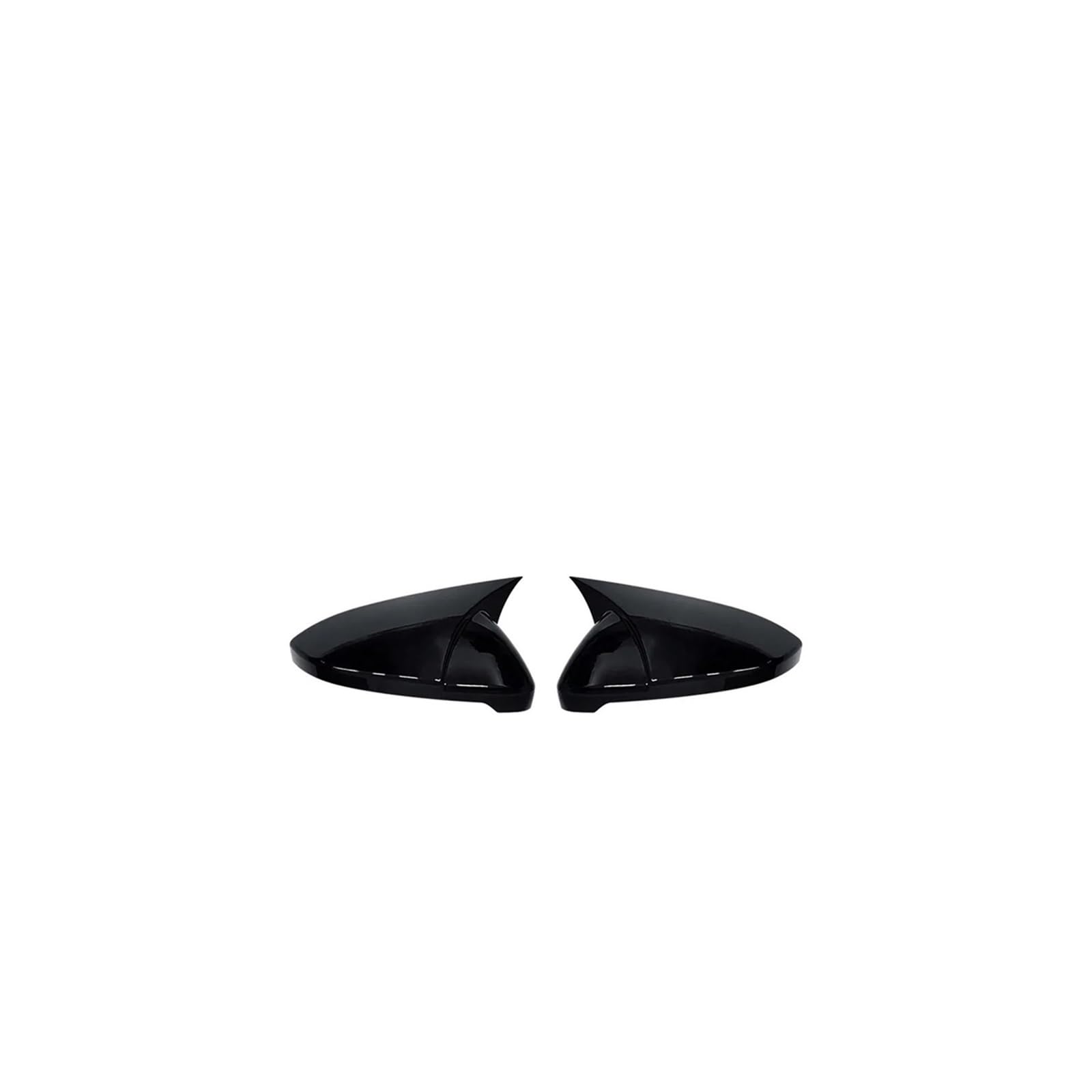 Rückspiegel Abdeckung 2 Stück Für Golf MK6 MK7 7.5 Für GTI R Für GTD Base 2009–2020 Auto-Seitenrückspiegel-Abdeckkappen Schwarz Glänzend Spiegelkappe(7 7.5 Gloss) von EVEKHAHHRB