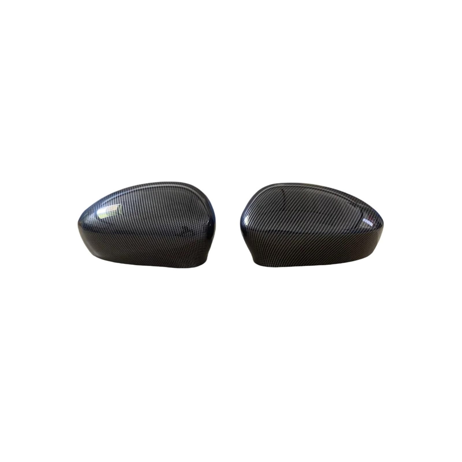Rückspiegel Abdeckung 2PCS Für Fait 500 500C Für Abarth 2007-2023 Auto Rückspiegel Kappen Rückansicht Kappe Spiegelkappe(Carbon Look) von EVEKHAHHRB