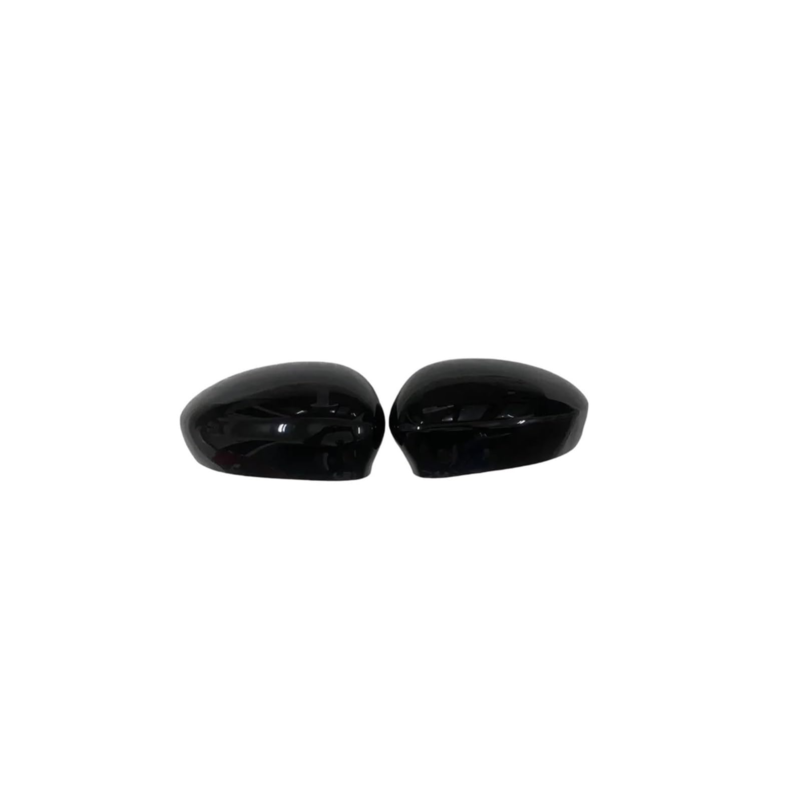 Rückspiegel Abdeckung 2PCS Für Fait 500 500C Für Abarth 2007-2023 Auto Rückspiegel Kappen Rückansicht Kappe Spiegelkappe(Glossy Black) von EVEKHAHHRB