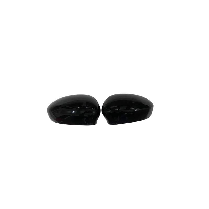 Rückspiegel Abdeckung 2PCS Für Fait 500 500C Für Abarth 2007-2023 Auto Rückspiegel Kappen Rückansicht Kappe Spiegelkappe(Glossy Black) von EVEKHAHHRB