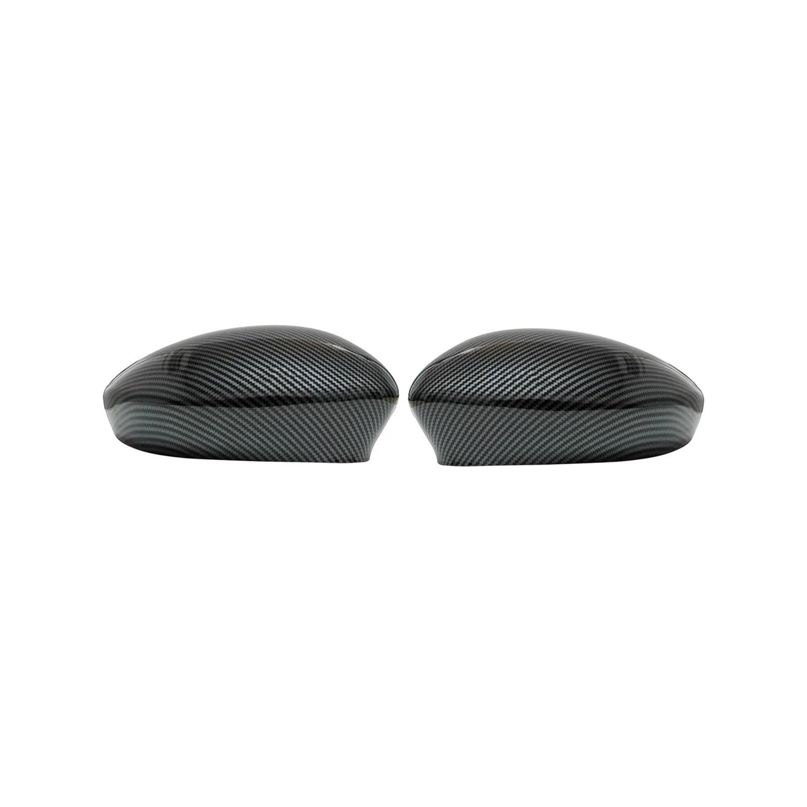 Rückspiegel Abdeckung 2Pcs Für FIAT 500 2007-2020 Auto Rückspiegel Abdeckung Kappe Links Rechts Spiegelkappe(Carbon Fiber Look) von EVEKHAHHRB
