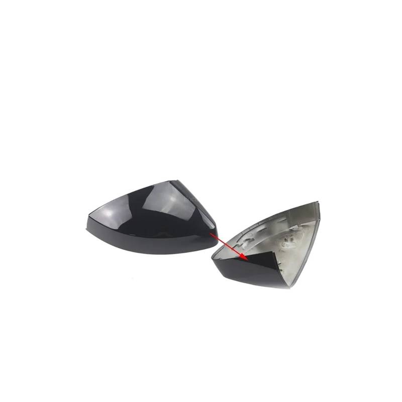 Rückspiegel Abdeckung Für A3 S3 8V RS3 2013-2019 Auto Seite Spiegel Abdeckungen Kappe Carbon Faser Glänzend Spiegelkappe(1.Black no Assist) von EVEKHAHHRB