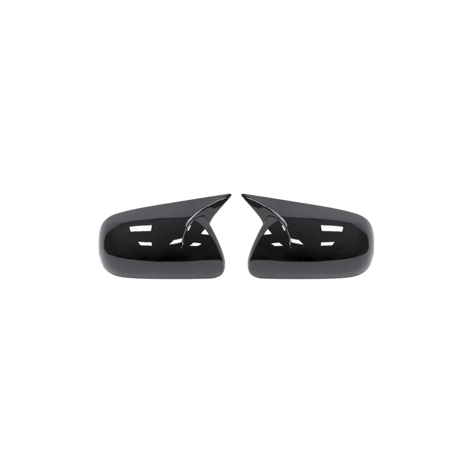 Rückspiegel Abdeckung Für Corolla 2007-2013 Für Vios Für Yaris Für Limousine P90 2008-2013 Auto Rückspiegel Abdeckungen Carbon Faser Spiegelkappe(Gloss Black) von EVEKHAHHRB
