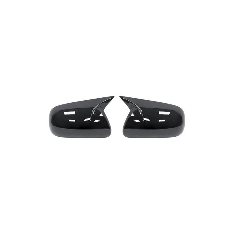 Rückspiegel Abdeckung Für Corolla 2007-2013 Für Vios Für Yaris Für Limousine P90 2008-2013 Auto Rückspiegel Abdeckungen Carbon Faser Spiegelkappe(Gloss Black) von EVEKHAHHRB