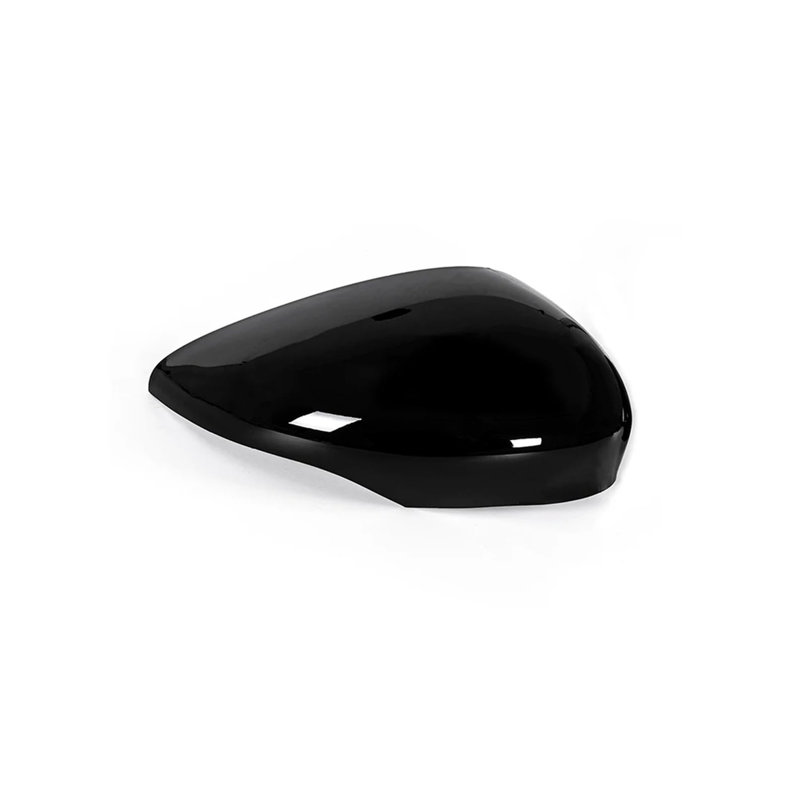 Rückspiegel Abdeckung Für Fiesta MK7 2009-2017 Auto Rückspiegel Abdeckung 6 Farbe Seite Flügel Dekor Kappe Spiegelkappe(Glossy Black Right) von EVEKHAHHRB